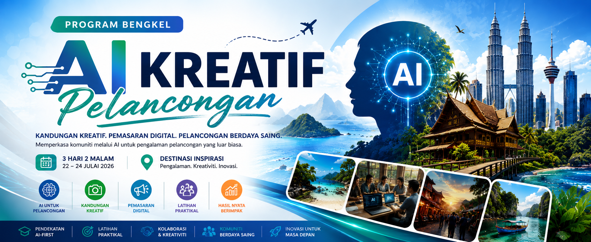 AI Kreatif Pelancongan